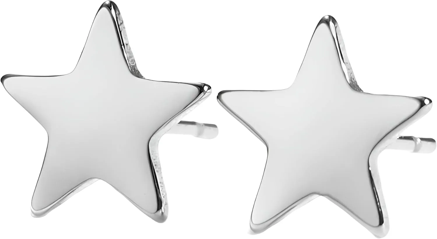 14K Gold Filled Star Earrings For Women - 925 Sterling Silver Minimalist Hollow Star Stud Earring, Star Moon Tassel Earrings, Y2k Star Earrings, Dangle Star Earrings