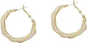 1Pair Tiny Hoops Earrings for Women Minimalist Hollow Design Lightweight Statement Jewelry for Prom Everyday Wear Chic and Eye Catching Accessory