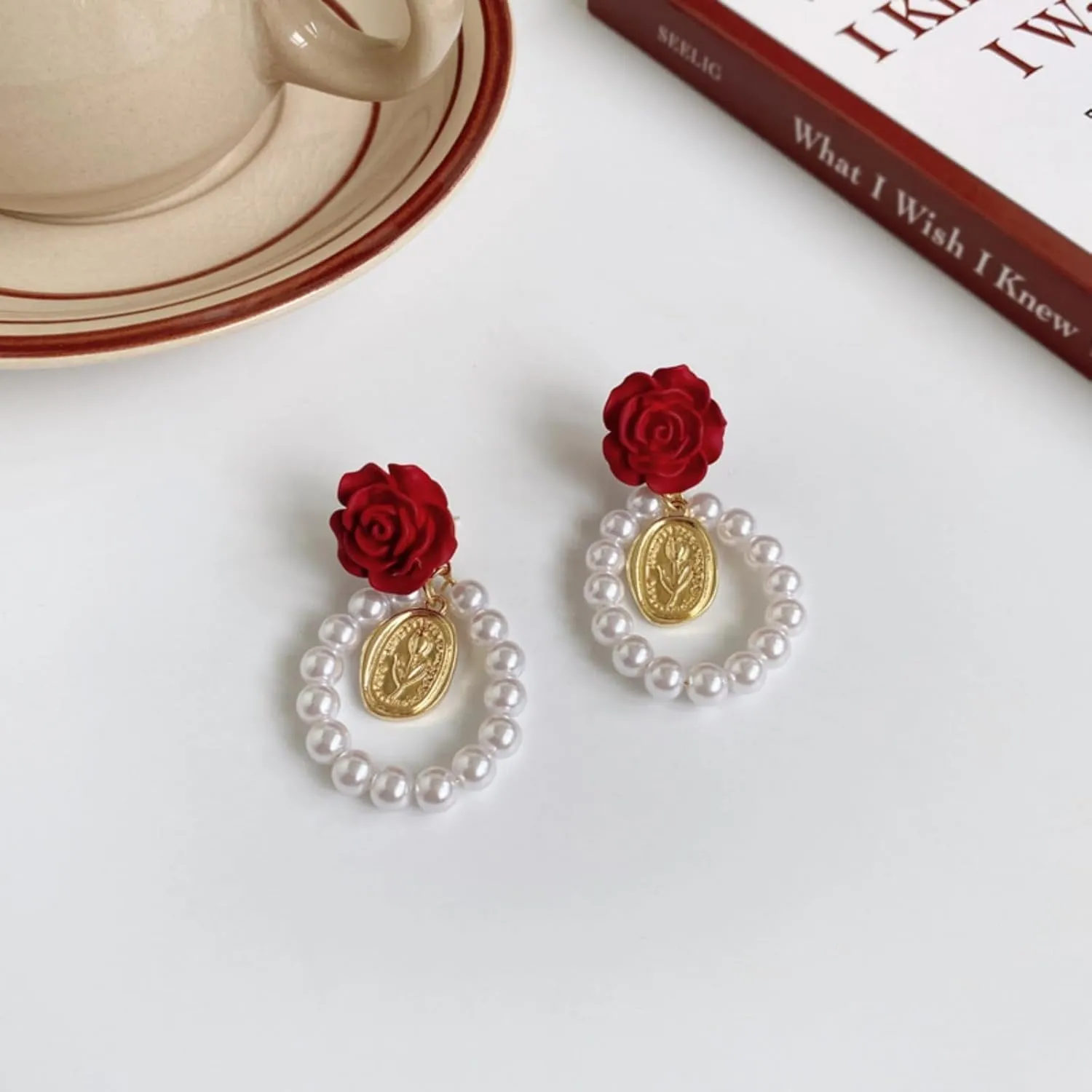 Chunky Gold Silver Plated Earrings For Women Trendy Earings,Cubic Zirconia Drop Dangle Earrings,Woman Dainty Dangly Ear rings,Earings Gold Dangling Earrings,Pierced Rhinestone Earrings For Women