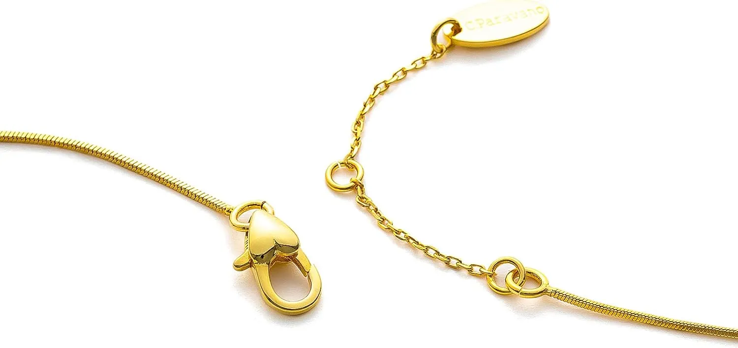 C.Paravano Mothers Day Gifts | Necklaces for Women | Necklaces for Women Gemstone | Pendant Necklace for Women | Necklaces for Women Gold 18k