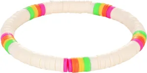 CQUAN CHI Friendship Bracelets Heishi Beaded Stretch Bracelets Classic Beaded Bracelets For Women