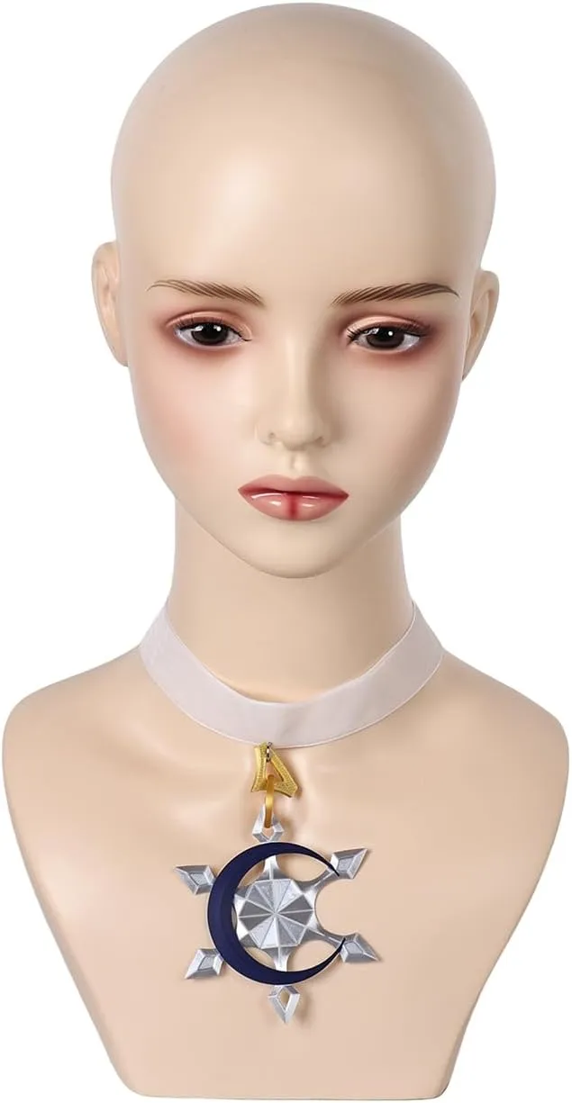 Luna Snow Cosplay Necklaces Adjustable Choker Seol HEE Costume Props Adult Women Halloween Outfits Accessories