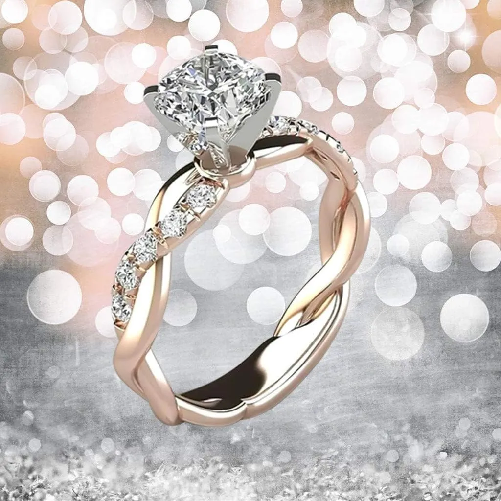 Rings for Womens Wedding Ring Bands Promise Rings 925 Sterling Silver Knuckle Rings Valentine's Day Gifts (l)