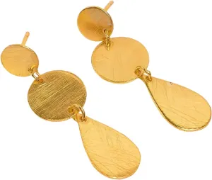 Stud Earrings | 925 Sterling Silver Earrings | Gold Plated Earrings | Handcrafted Earrings | Minimalist Earrings | Elegant Women's Earrings